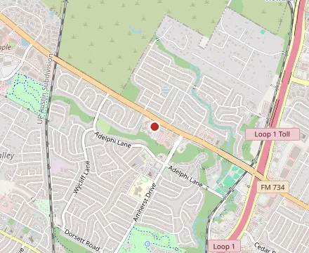 Map showing Tomodachi Sushi