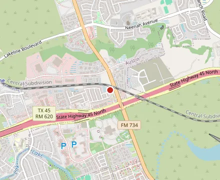 Map showing Twin Panda