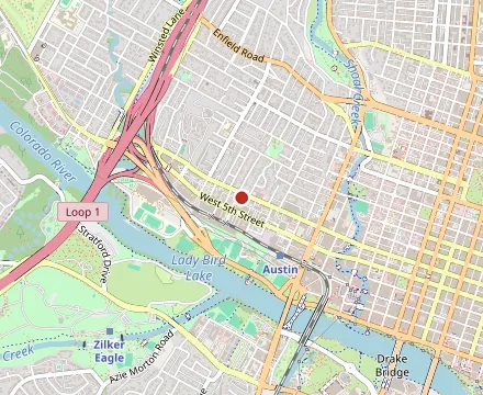 Map showing Bar Peached