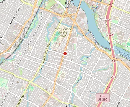 Map showing Home Slice Pizza