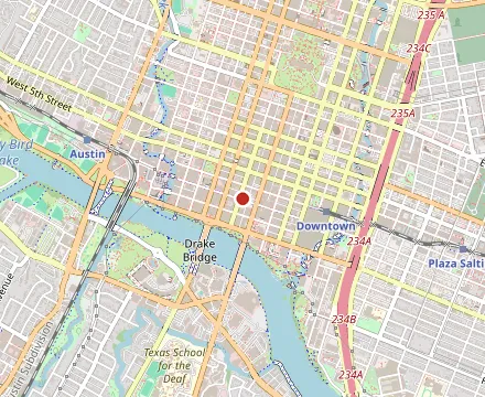 Map showing Red Ash