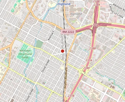 Map showing Bistro Vonish