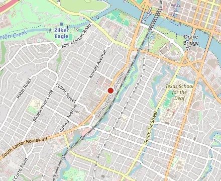 Map showing Odd Duck