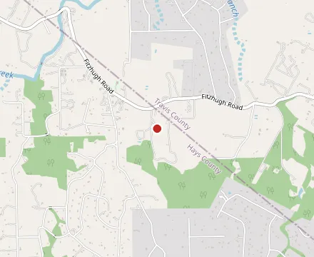 Map showing Jester King Brewery