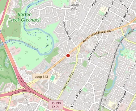 Map showing Crepe Crazy