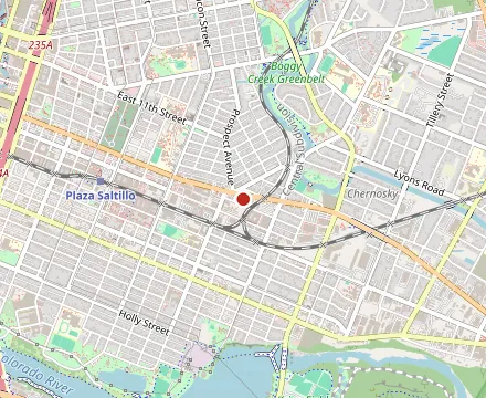 Map showing Joe’s Bakery & Coffee Shop