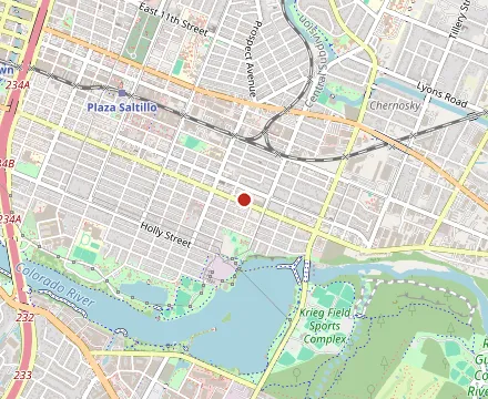 Map showing The Vegan Nom