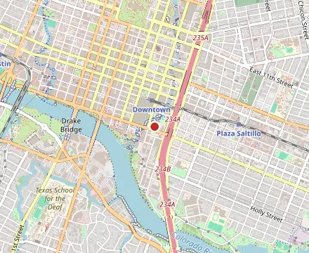 Map showing Garrison