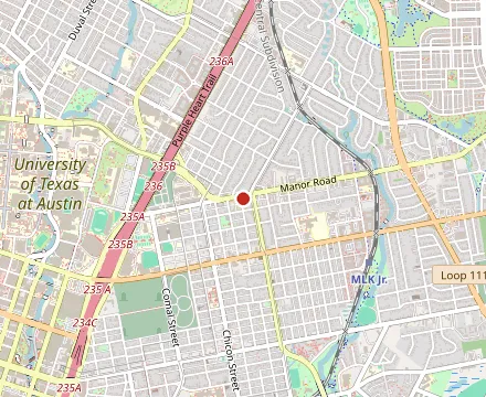 Map showing Mi Madre's Restaurant