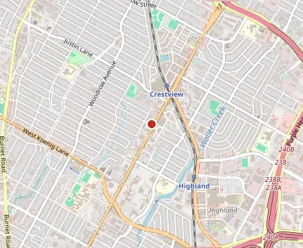 Map showing Stiles Switch BBQ & Brew