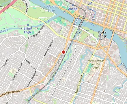 Map showing Uchi Austin