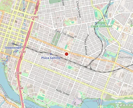 Map showing Suerte