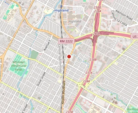 Map showing Barfly's