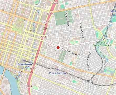 Map showing Paperboy East
