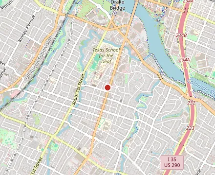 Map showing Hopdoddy Burger Bar